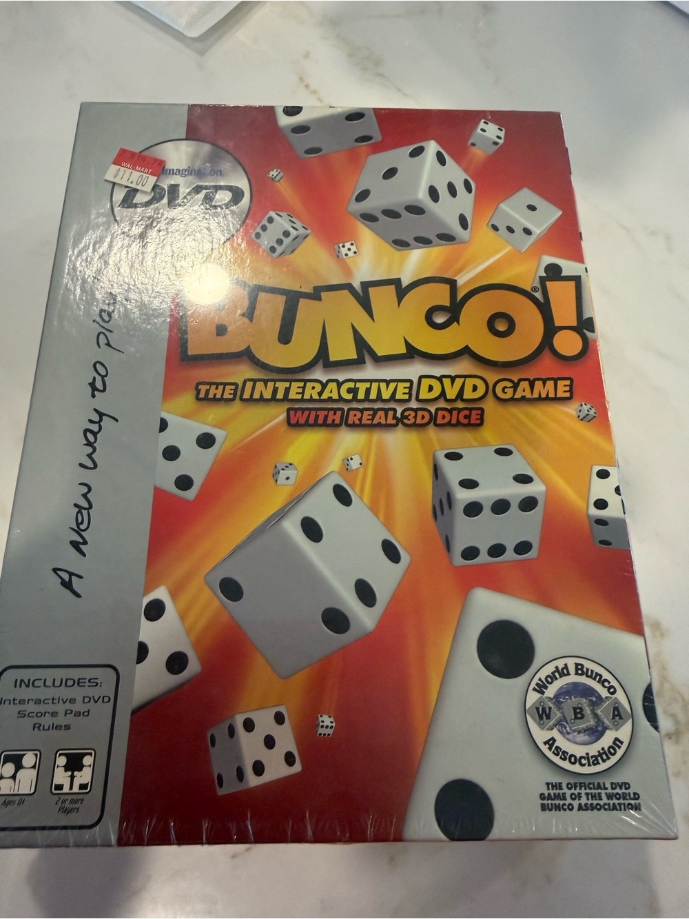 Bunco! Interactive DVD Game - Orange & White